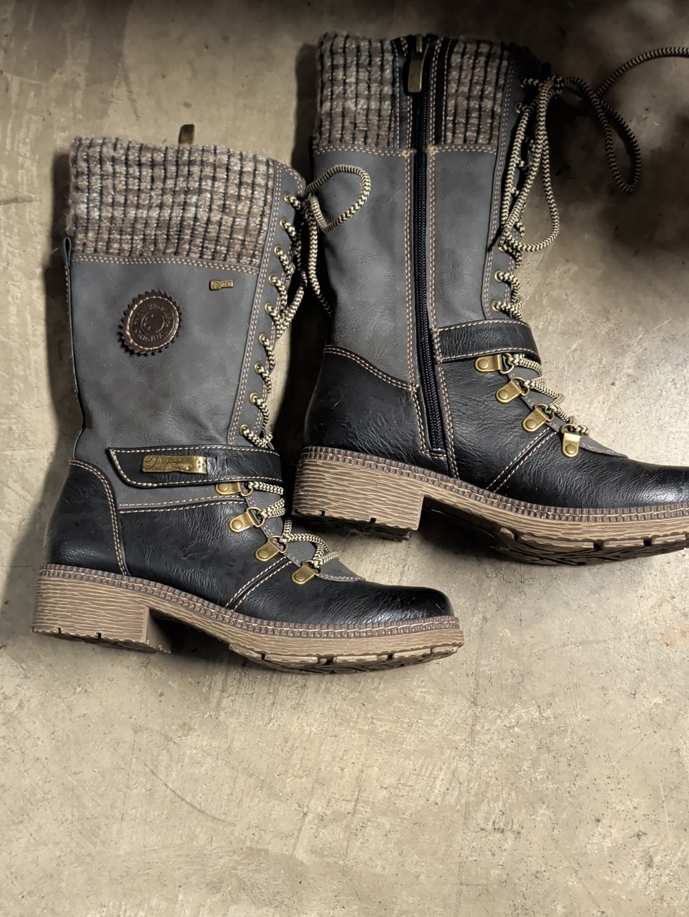 Spring Step Lace Up Boots